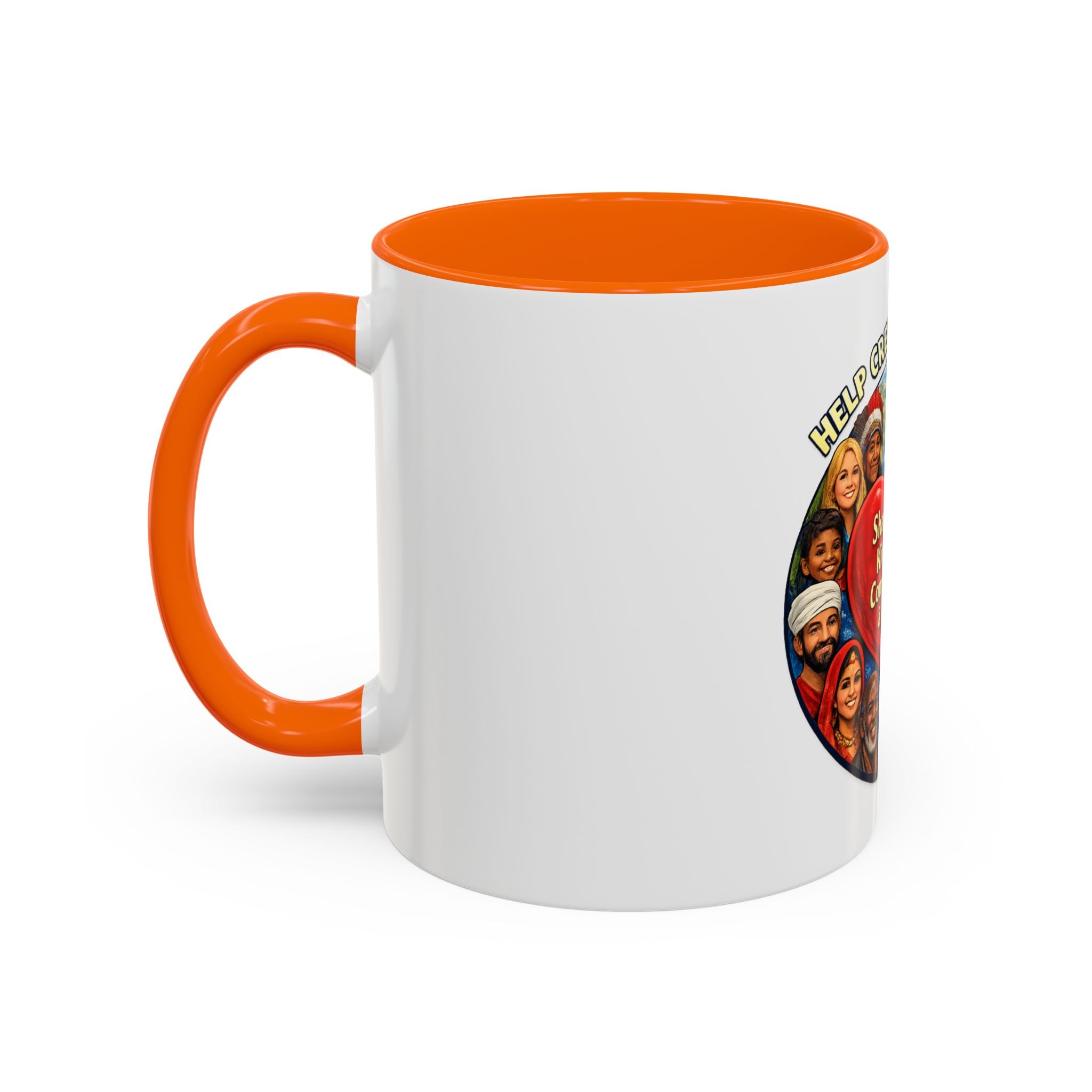 Be the Change Coffee Mug — Inspirational Kindness Message (11/15oz)