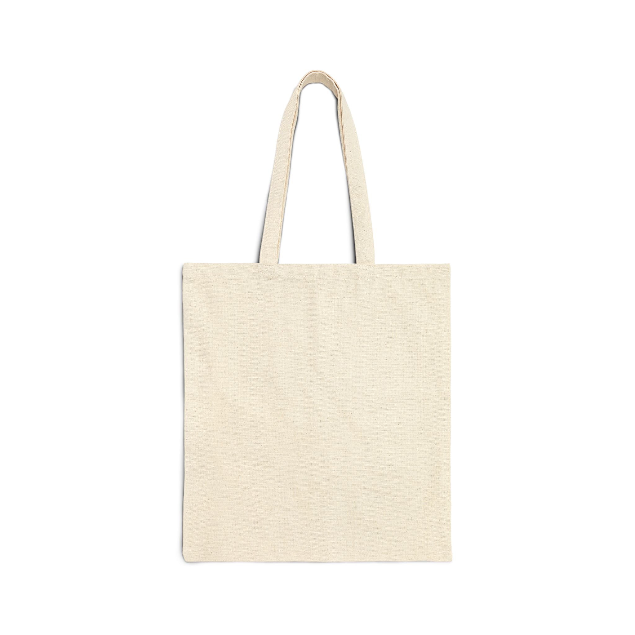 Be the Change Cotton Canvas Tote — Inspirational Kindness & Peace Tote Bag