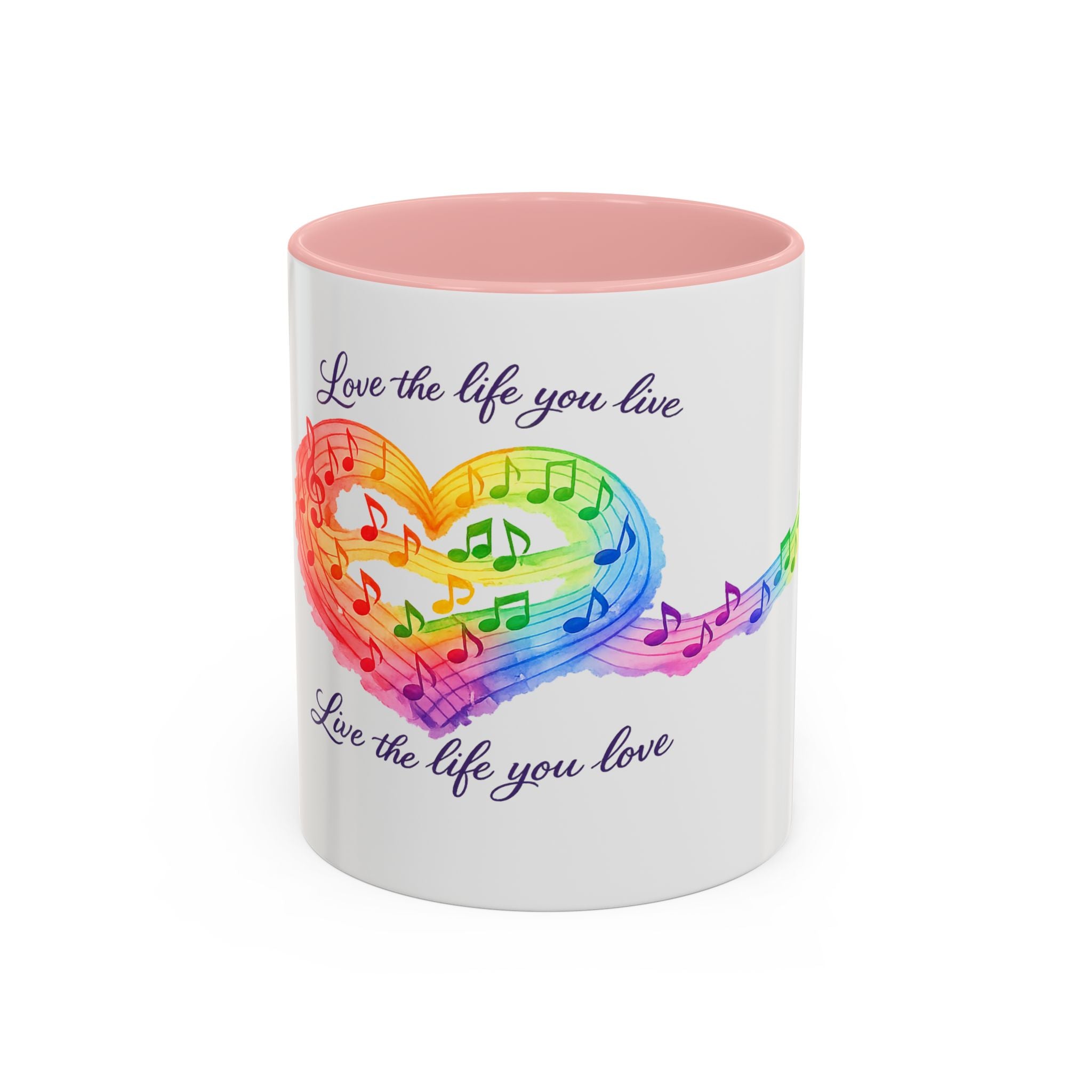 Live the life Accent Coffee Mug (11, 15oz)